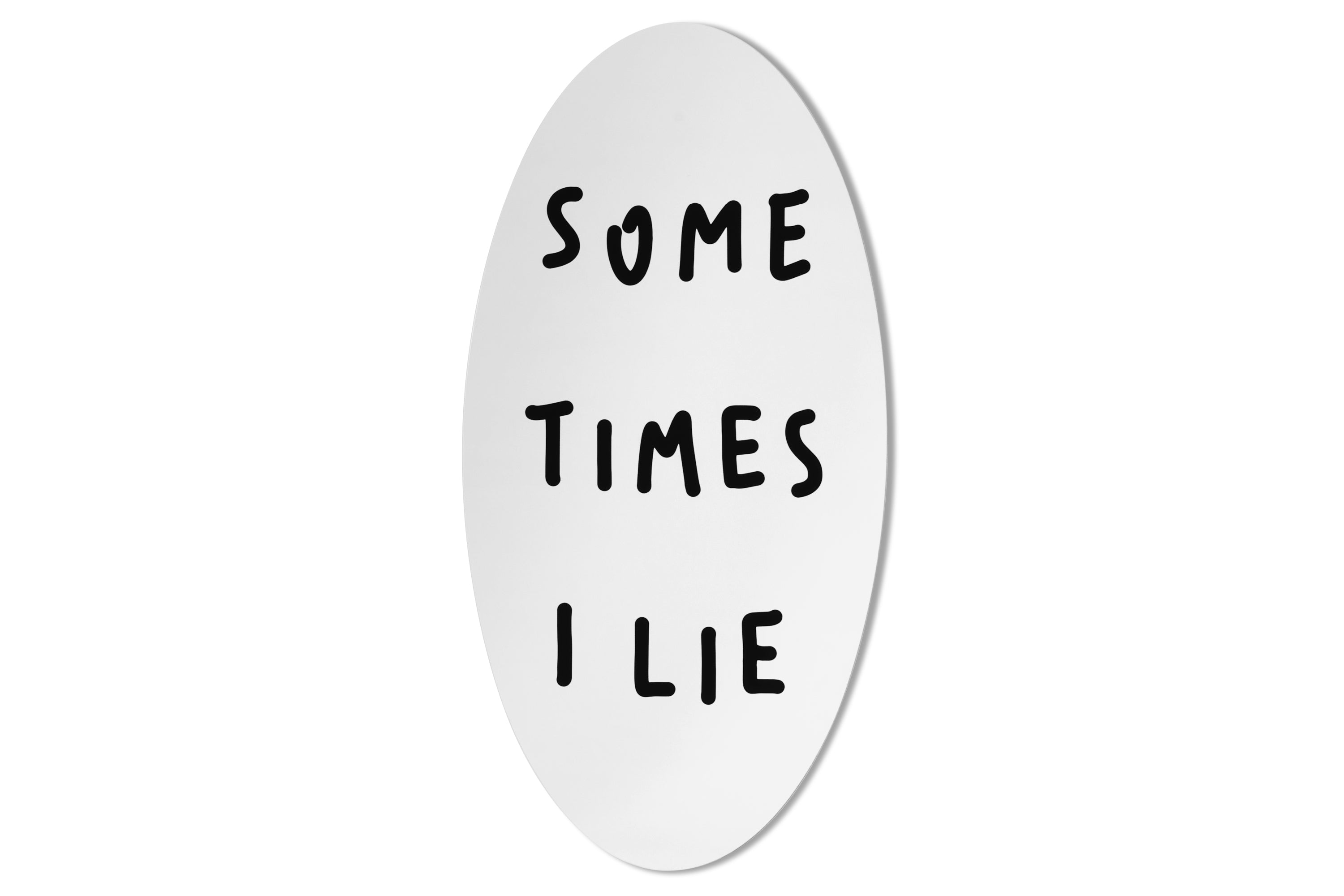 Elliptical wall mirror model Somes Times I Lie-Cassina