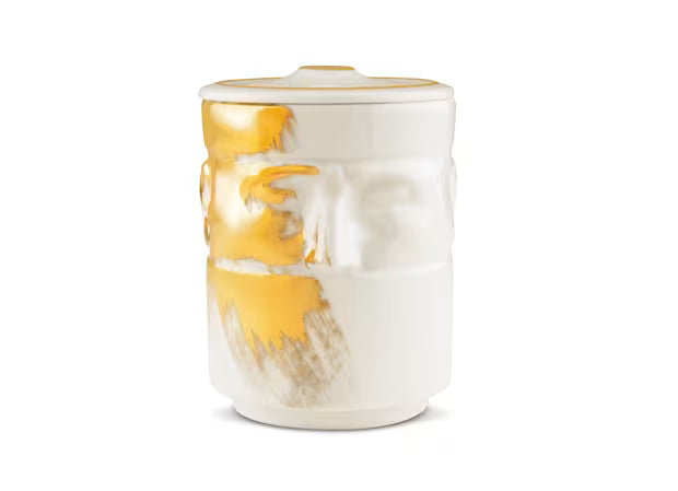 PortaCandela Il Seguace White-Gold-Ginori