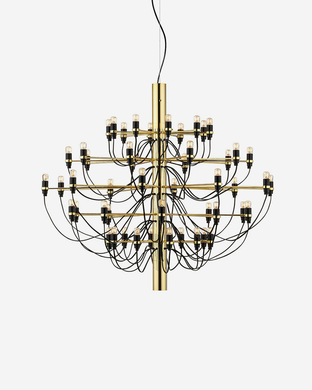 Lampada a sospensione Modello 2097/50 (frosted bulbs)-Flos