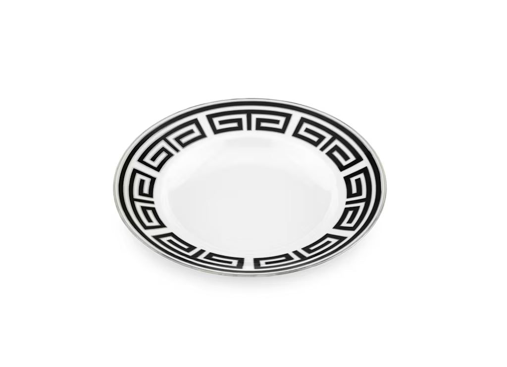 Piatto Fondo Nero Labirinto-Ginori