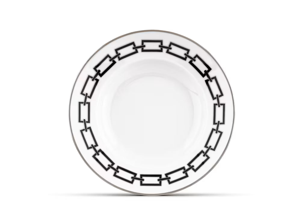 Piatto Fondo Catene Nero-Ginori