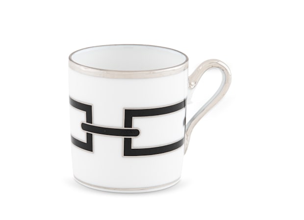 Tazza da Caffè Nero Catene-Ginori