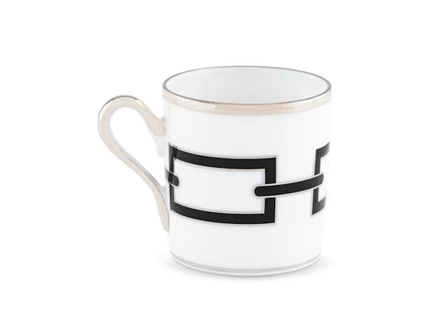 Tazza da Caffè Nero Catene-Ginori