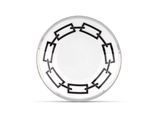 Piatto da Caffè Nero Catene-Ginori