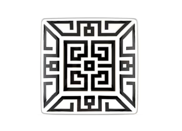 Svuotatasche Quadrato Nero Labirinto-Ginori