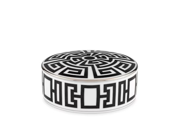 Scatola Portaoggetti Nero Labirinto-Ginori