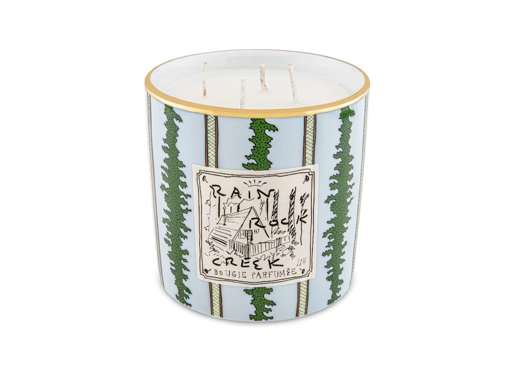 Candela Profumata Grande Rain Rock Creek Grande-Ginori