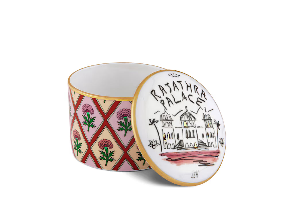 SCATOLA PORTAGIOIE RAJATHRA PALACE Profumi Luchino-Ginori