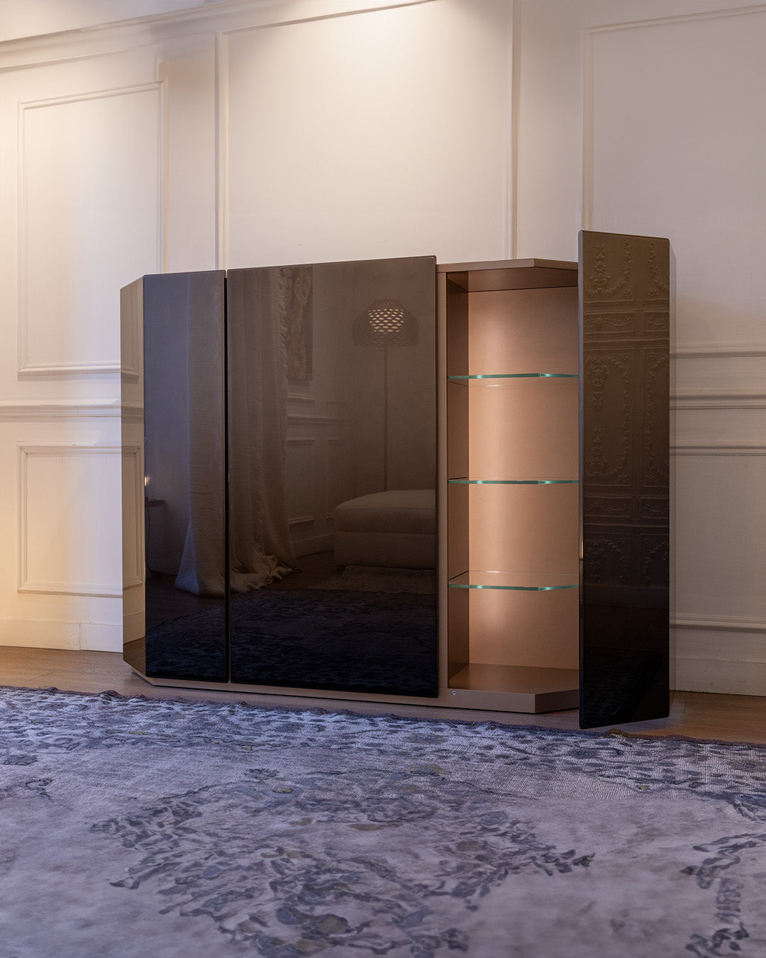 Bramante model mobile storage sideboard - Cassina