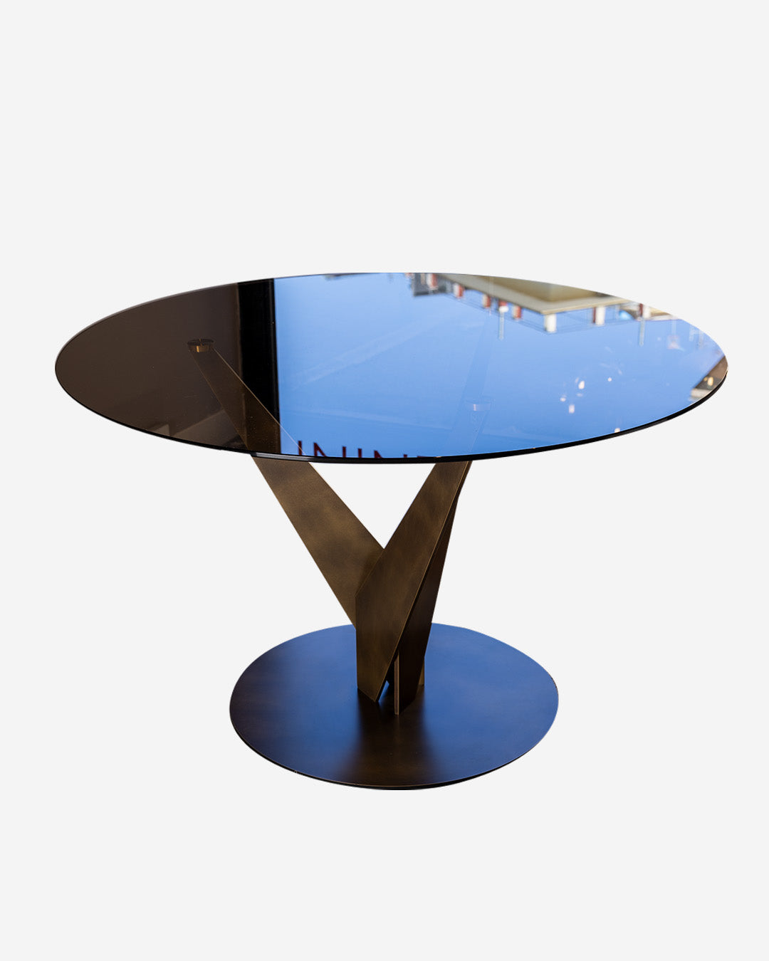 Tavolo Tondo quattro posti  Modello Epsylon - Fiam