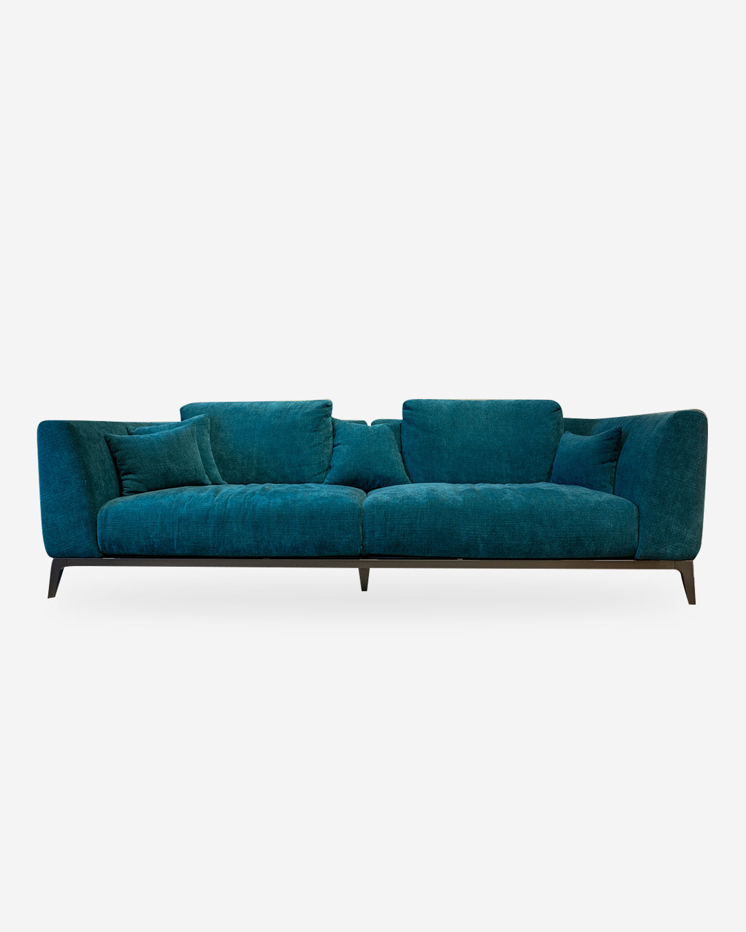 Flou Olivier three-seater fabric sofa