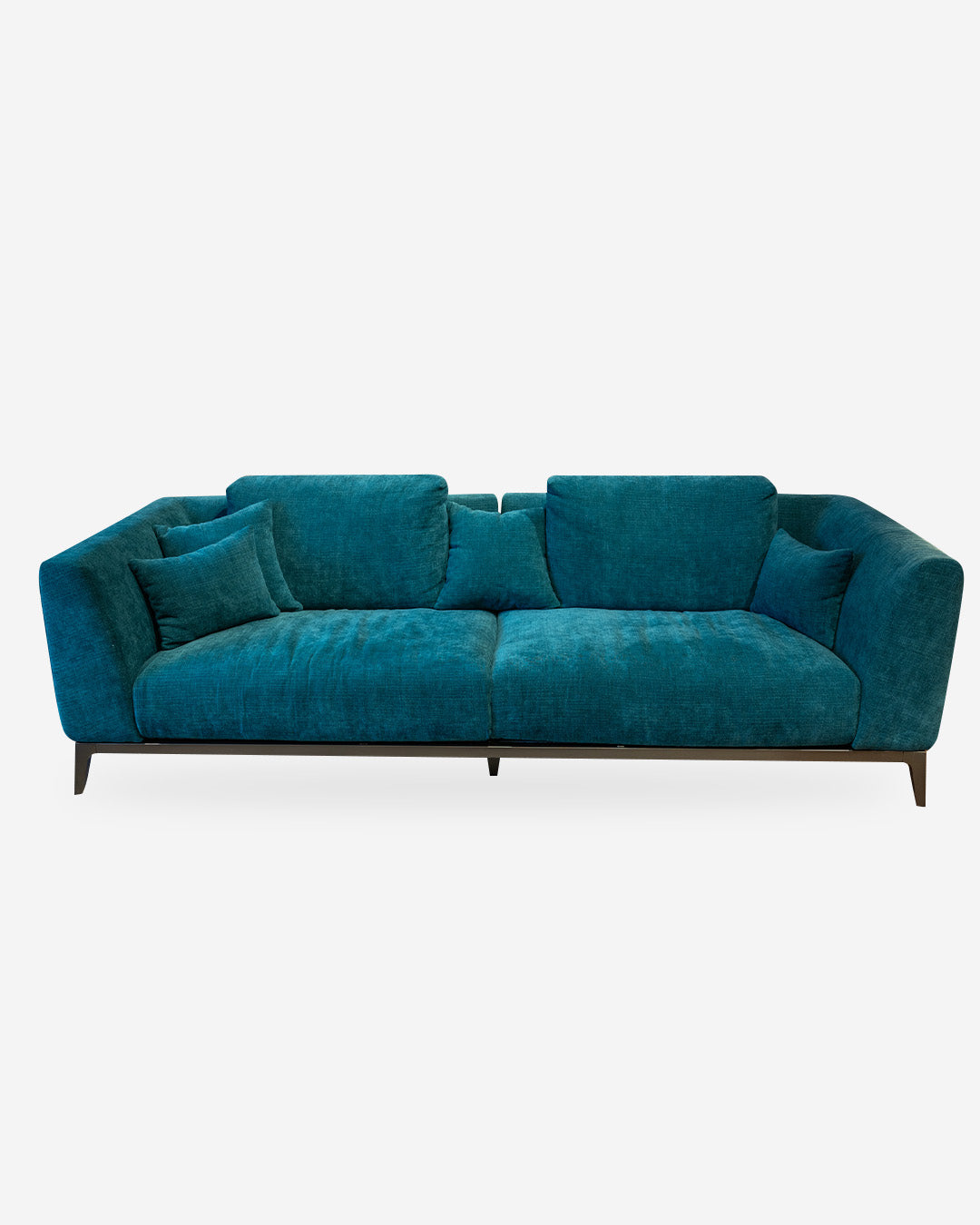 Flou Olivier three-seater fabric sofa
