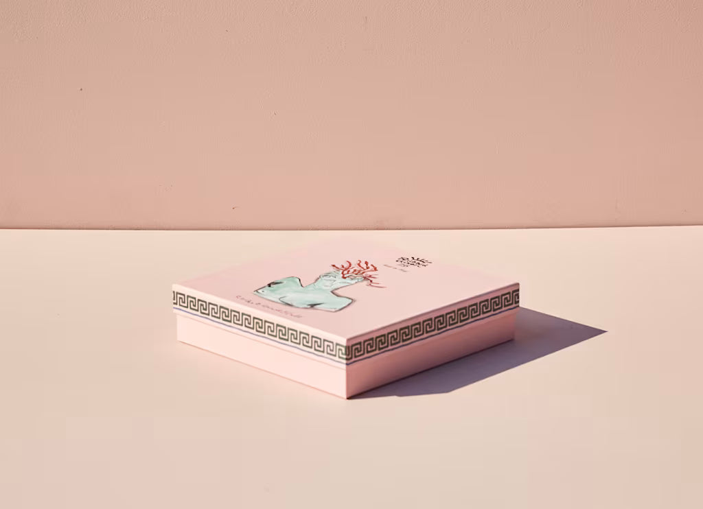 SVUOTATASCHE QUADRATO PINK Il viaggio di Nettuno-Ginori