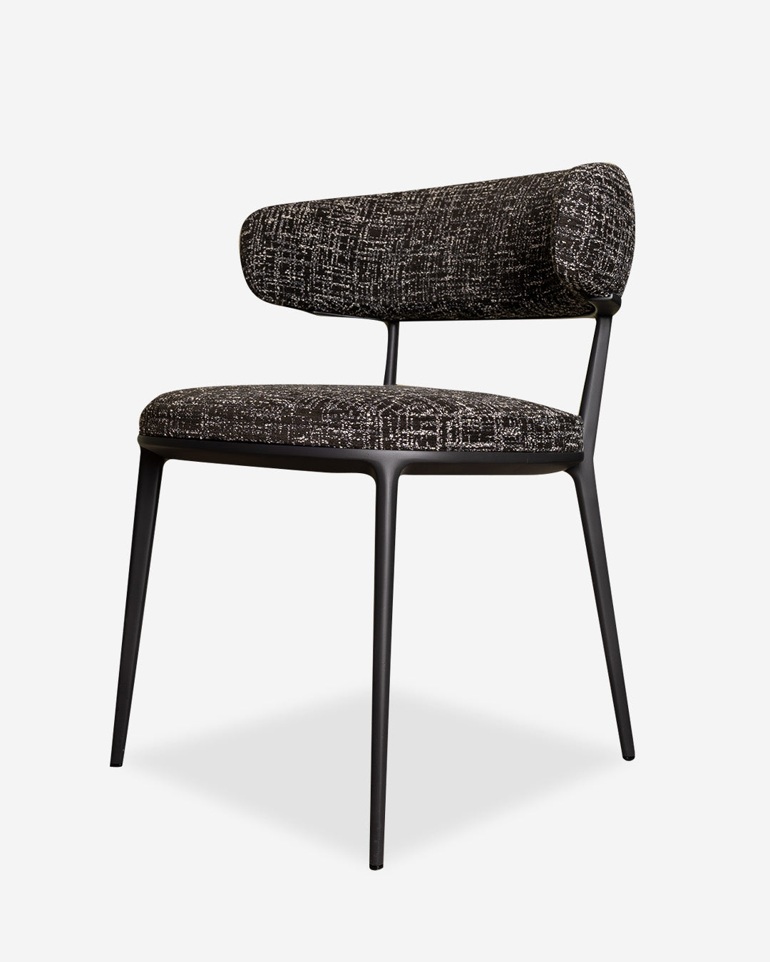 Upholstered fabric chair Model Caratos - Maxalto