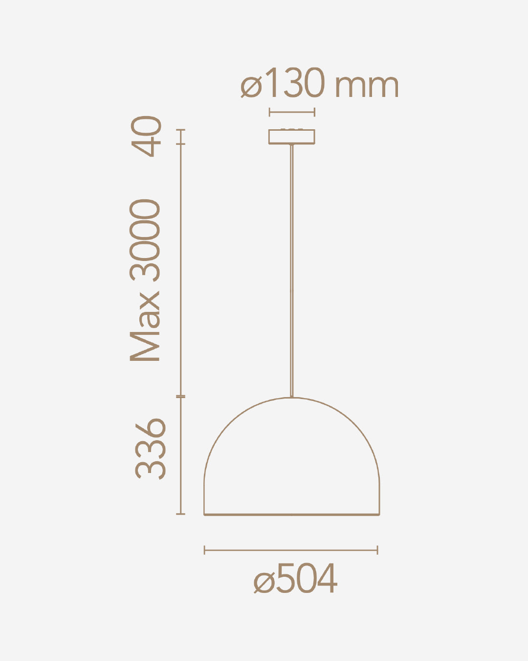 Lampada Sospensione  Modello My Dome-Flos
