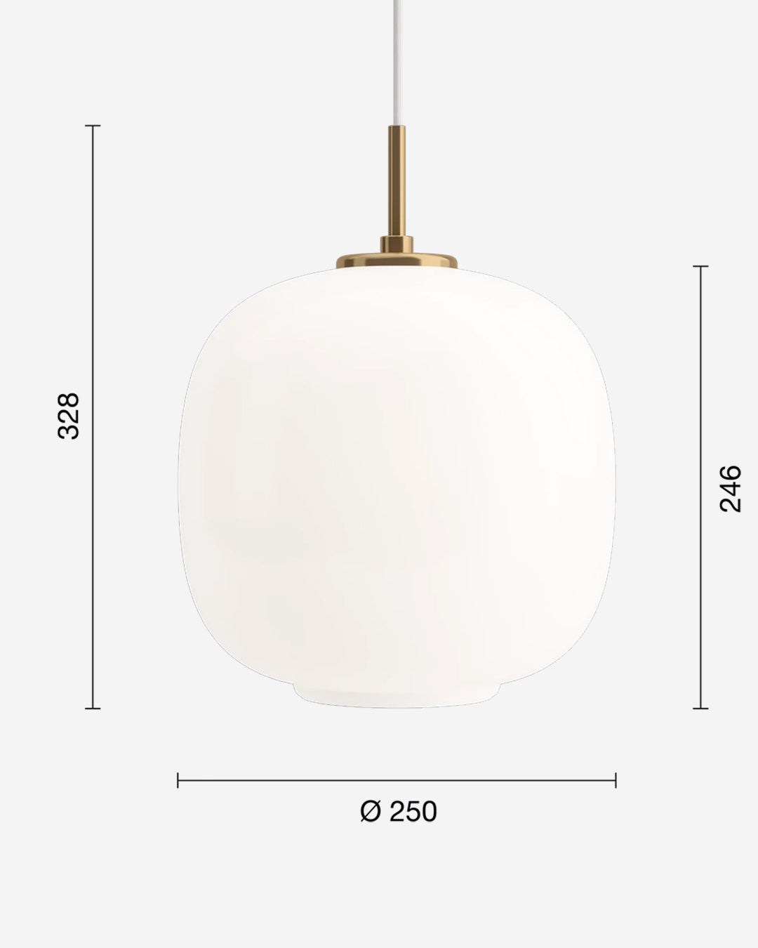 Lampada Sospensione Modello VL45 Radiohus 250-Louis Poulsen