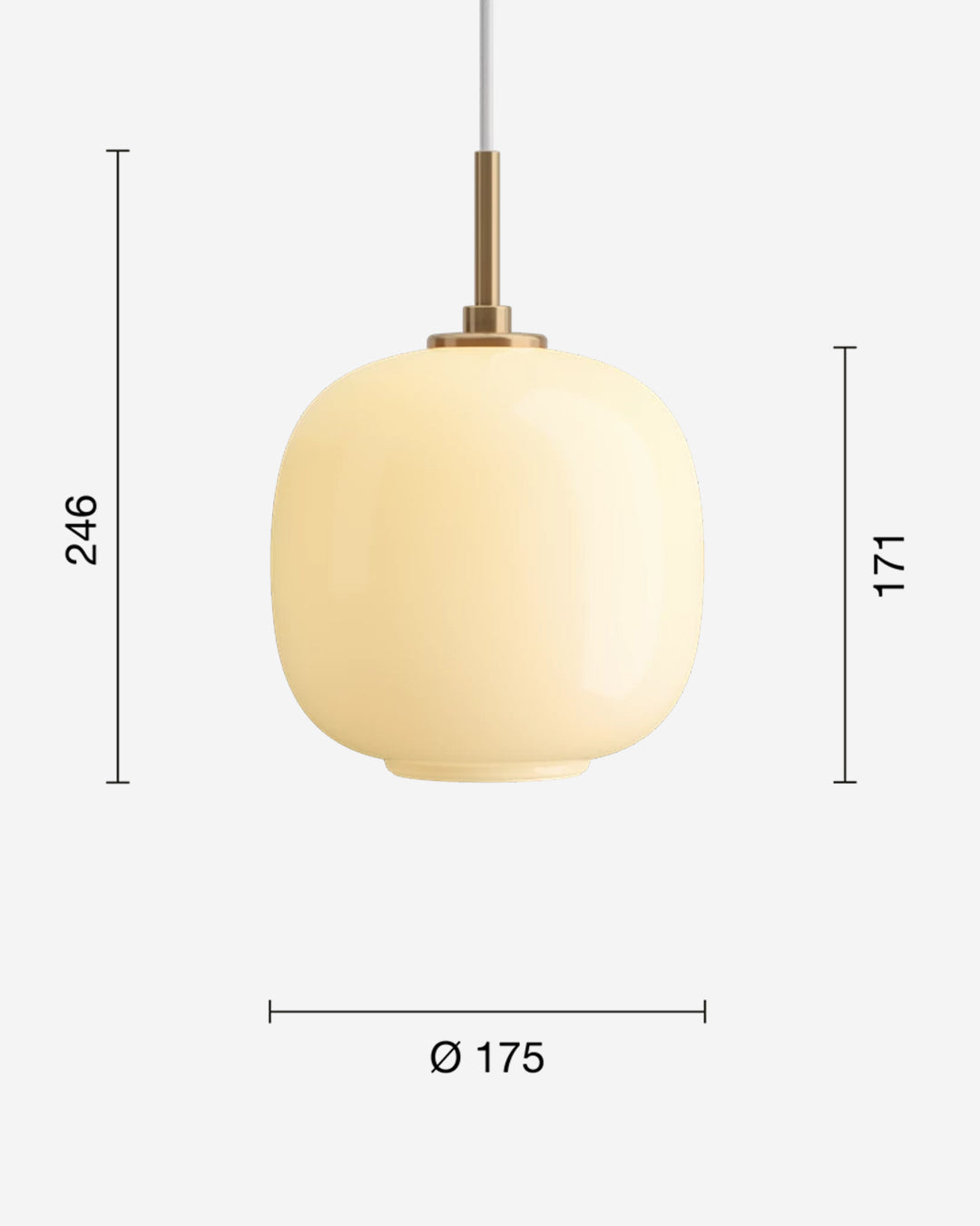 Lampada a Sospensione Modello VL 45 Radiohus sospensione 150