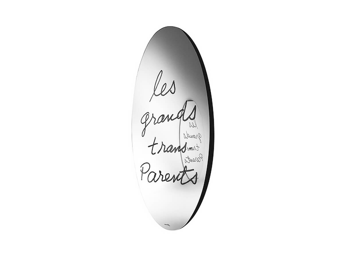 Les Grands Trans‑Parents-Cassina Elliptical Wall Mirror