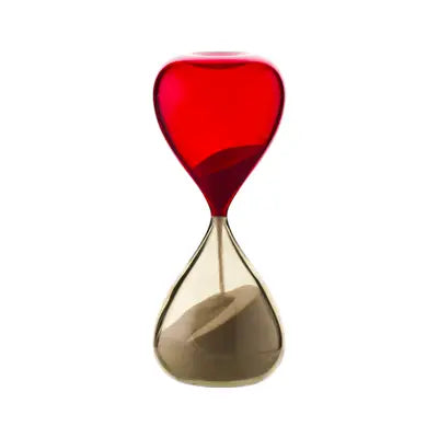 Straw Red Hourglass - Venini