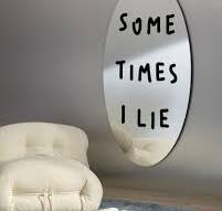 Elliptical wall mirror model Somes Times I Lie-Cassina