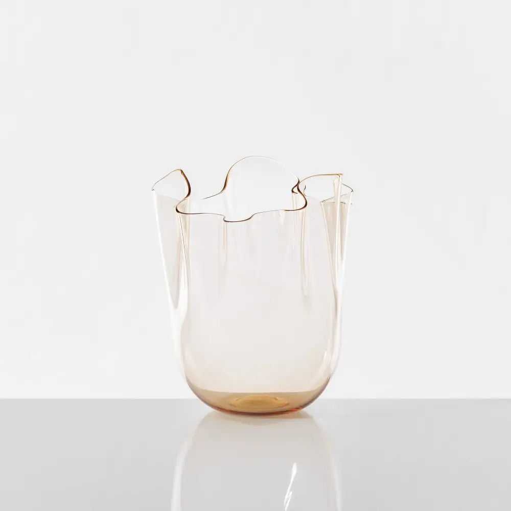 Large Transparent Moka Handkerchief - Venini