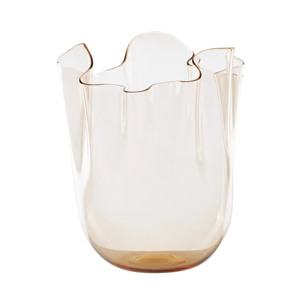 Large Transparent Moka Handkerchief - Venini