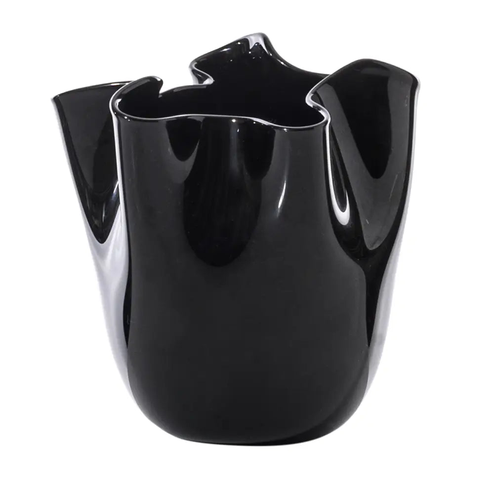 Medium Black Handkerchief - Venini