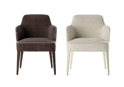 Febo chair with armrests - Maxalto