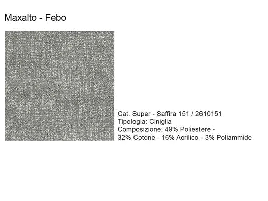 Febo chair with armrests - Maxalto