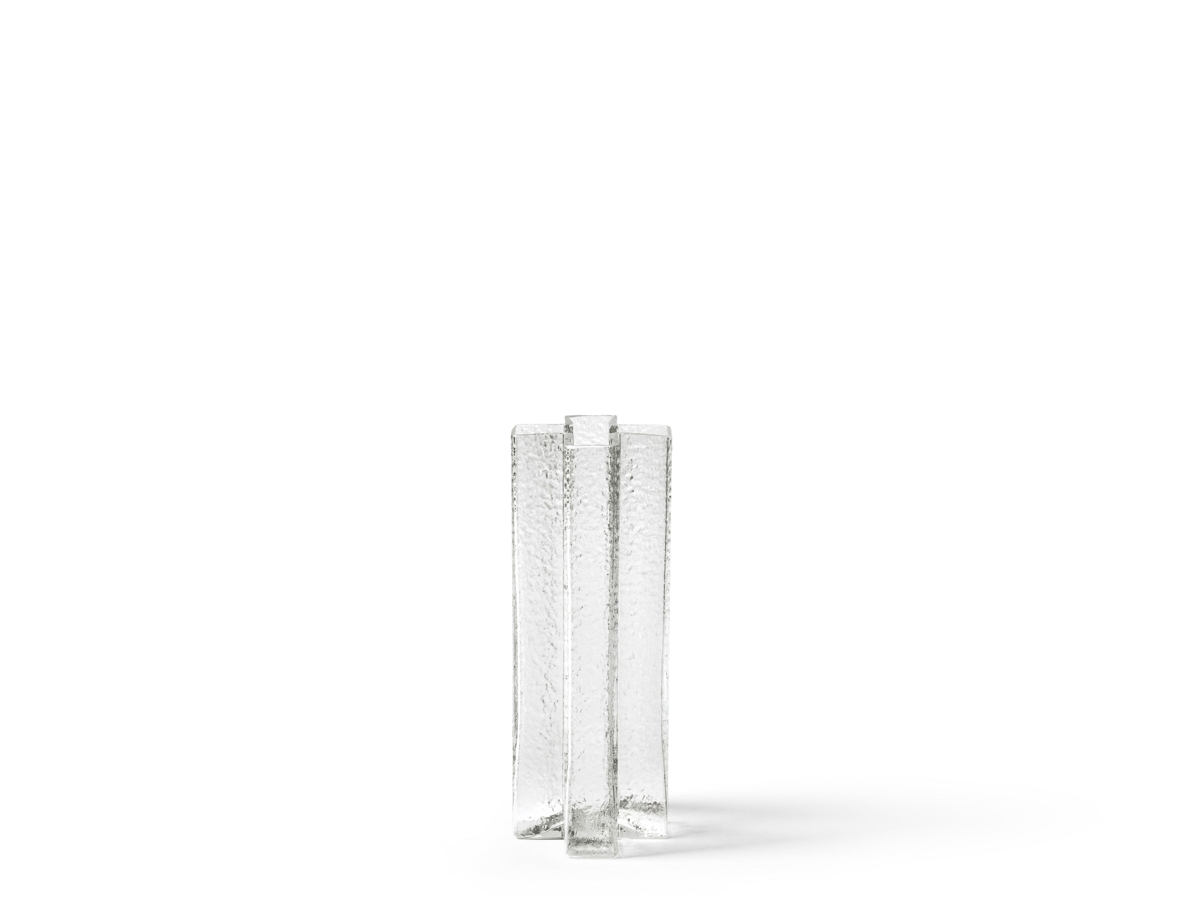 Vaso Cross vetro trasparente