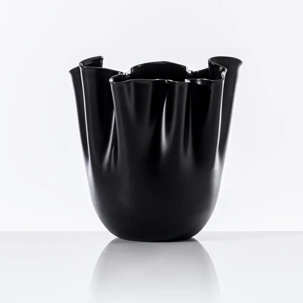 Medium Black Handkerchief - Venini