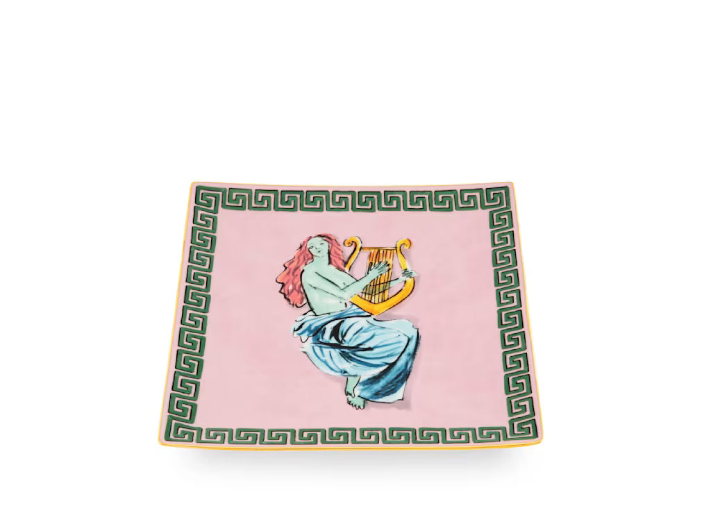 SVUOTATASCHE QUADRATO PINK Il viaggio di Nettuno-Ginori