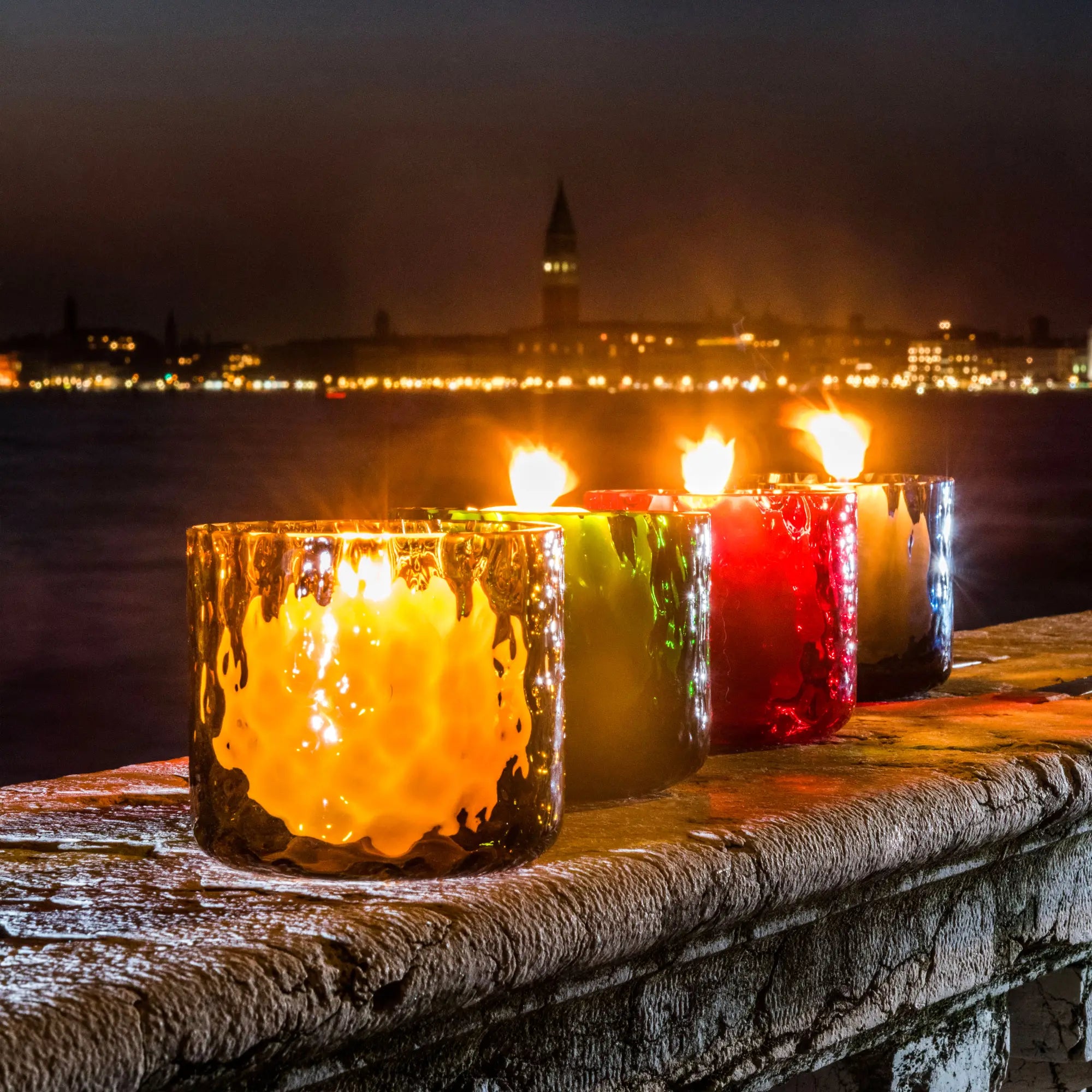 Night In Venice Candle Holder - Venini