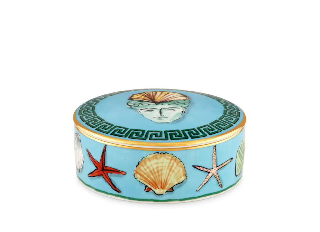 SCATOLA PORTAOGGETTI BLU Il viaggio di Nettuno-Ginori