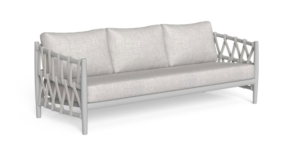 Tess Set da giardino Talenti Outdoor | Set da giardino design in metallo, corda e tessuto